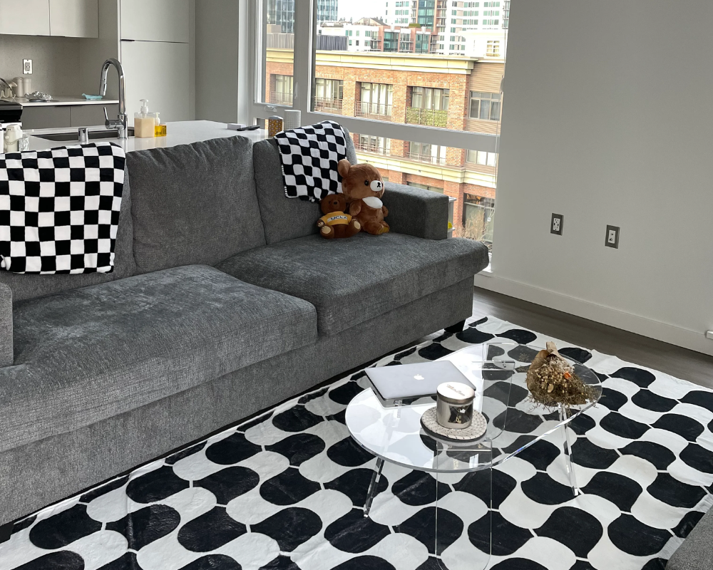 Black and White Checkered Rugs From Traditional to Abstract