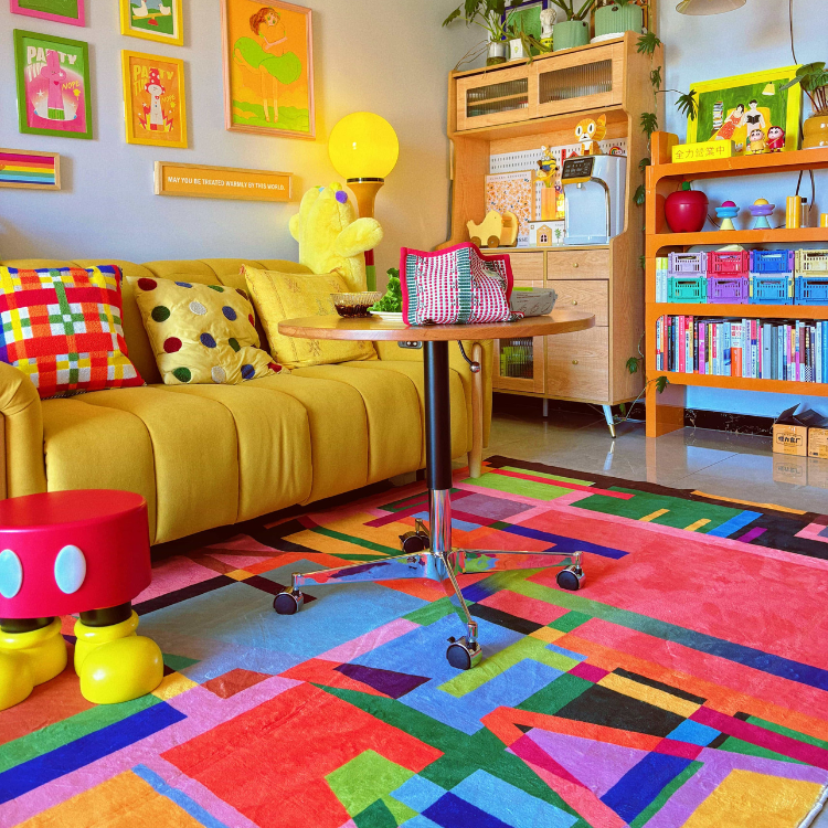 Modern Rugs with Bold Patterns: A Style Guide