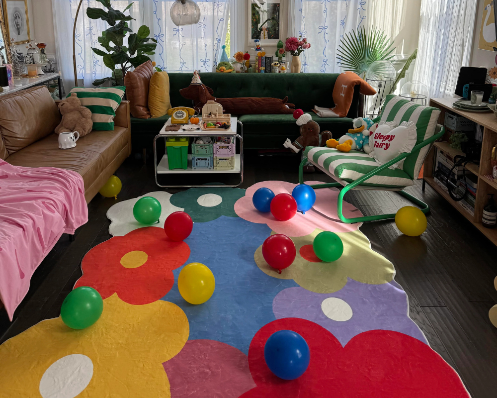 Customizing Your Space with Unique Irregular Rugs