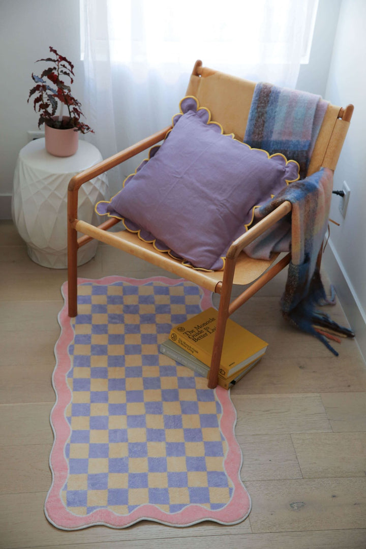  LanySpace Mellow Pastel Runner under a chair