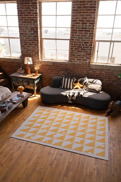 Triangle Dance Rug by Becca Franks – Lany Space