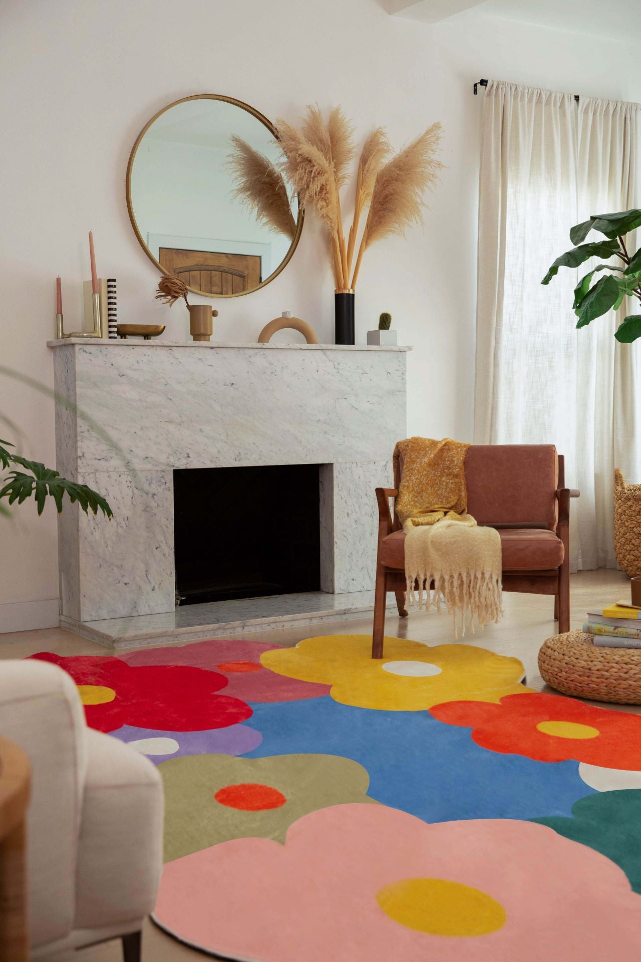 Funky Flowers Rug – Lany Space