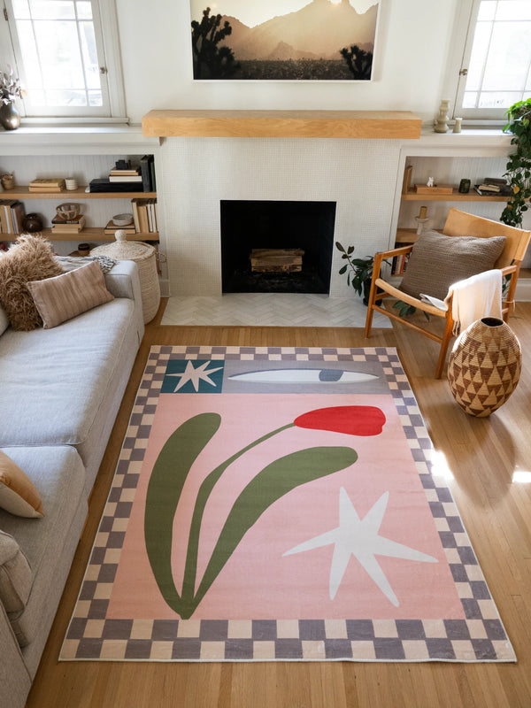 Shop Lany Space Barbie Rugs: Stylish and Washable