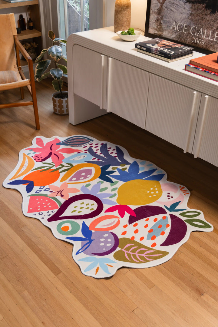 Colorful Fruit Garden Runner Rug by Maayan Alper-Swan – Lany Space