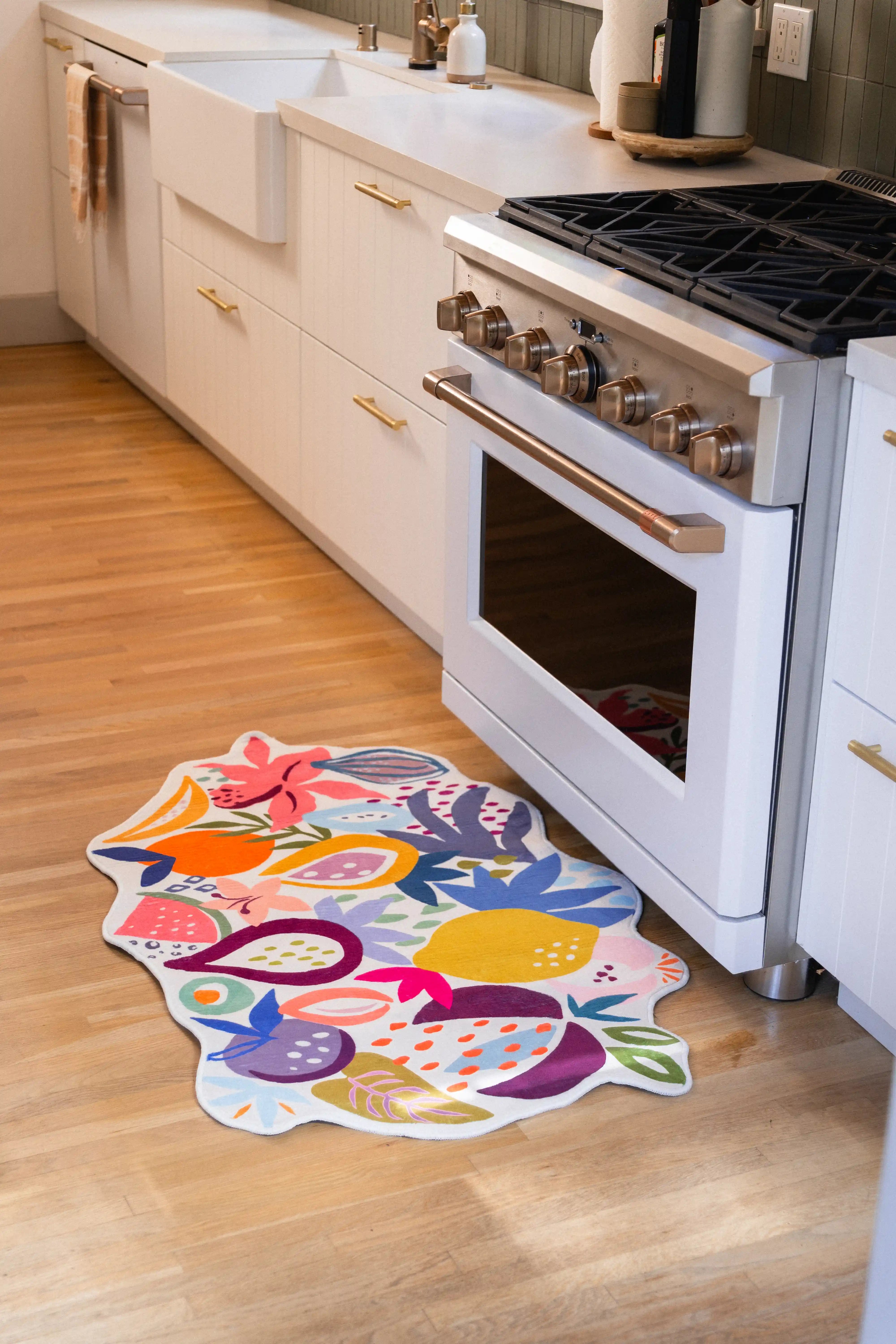 Colorful Fruit Garden Runner Rug by Maayan Alper-Swan – Lany Space