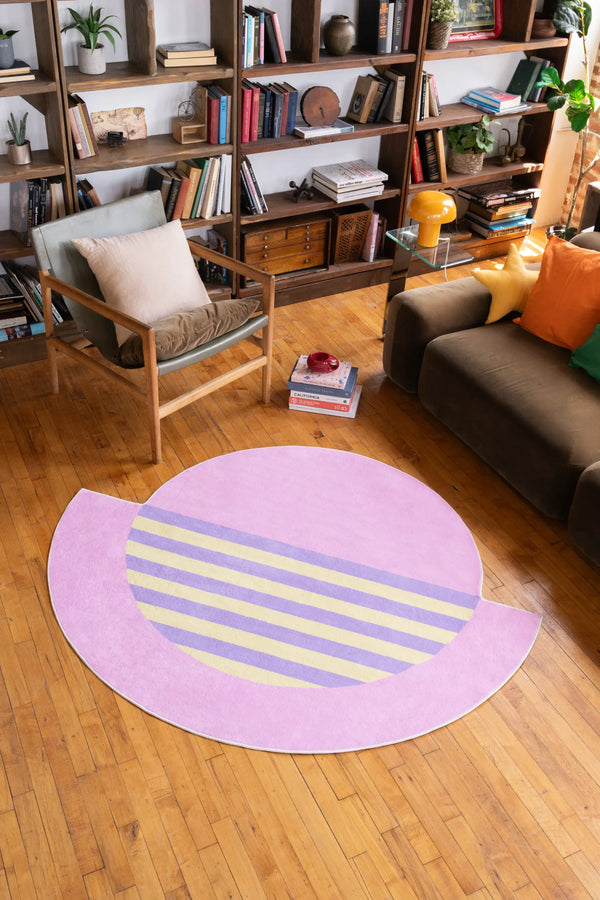 Soft Curves: Elegant Round & Oval Rugs – Lany Space