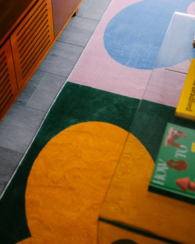 Multicolor Four Leaf Clover Rug – Lany Space